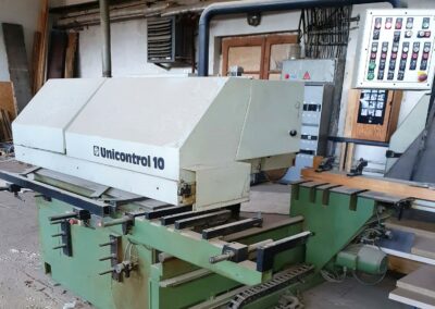 #05614 Weinig Unicontrol 10 Wood window/door/profile planer – milling machine – video ▶️