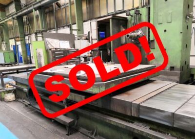 #05603 Horizontal Boring Machine TOS WHN 13.8 CNC Heidenhain TNC426 – YOP 1998 – sold to Turkey