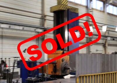 #05704 Horizontal Boring Machine TOS WHN 13.4 CNC Heidenhain 530 – year of reconditioning 2006 – sold in Czech Republic