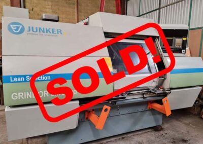 #05455 Universal grinder Junker Grindor Allround CNC Fanuc 21i  – new 2011 – video available ▶️ – sold in Czech Republic