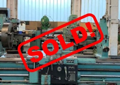 #05504 Lathe TOS SU100/3000 – sold to Turkey