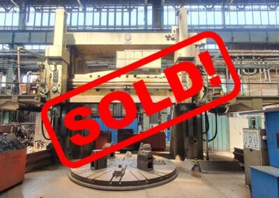 #05753 vertical lathe TOS SK50A CKD BLANSKO – yom 2008 – video available ▶️ – sold to India