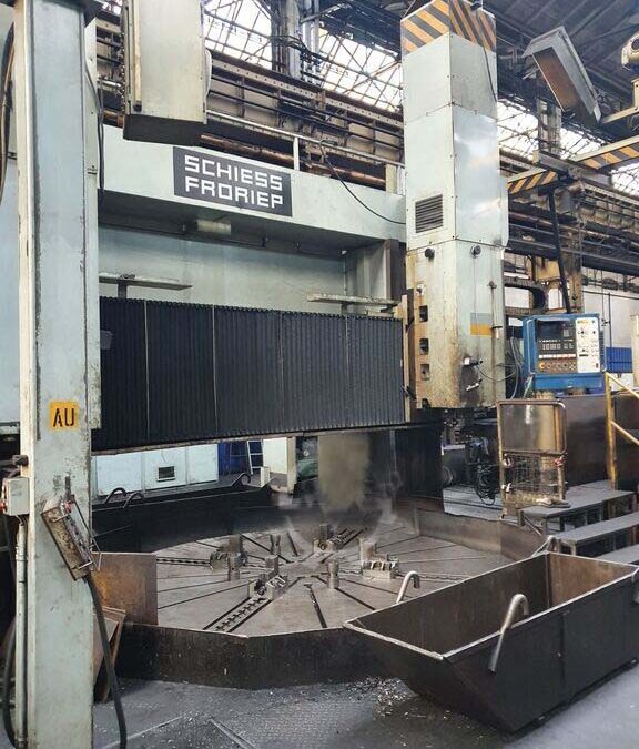#05763 vertical lathe Froriep DZ32 CNC