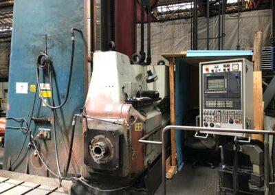 #05764 Horizontal boring machine SKODA W200T- y:4000, x:17000 mm – CNC Siemens 840C, incl. rotary table