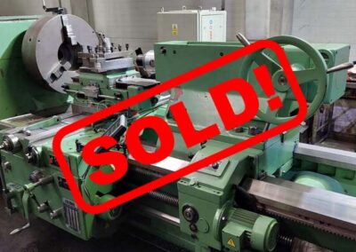 #05713 Lathe TOS SU100/3000 – sold in Czech republic