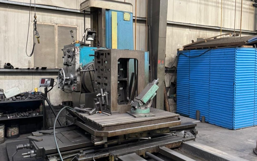 #06272 Horizontal Boring Machine TOS VARNSDORF W100A