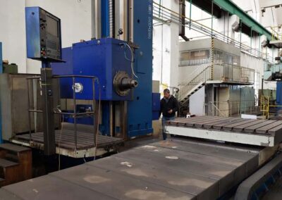 #05844 Horizontal Boring Machine TOS WHN 13.8 CNC Heidenhain TNC530