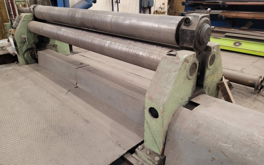 #05854 Rolls, Plate bending machine PIESOK XZM3000-10