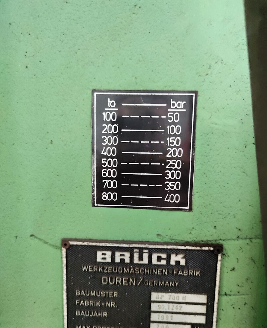 5857-BRUCK, typ RP 700 H .04