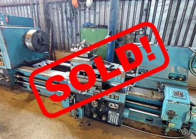#05872 Lathe TOS SU100/2000 – video available ▶️ – sold to Mexico
