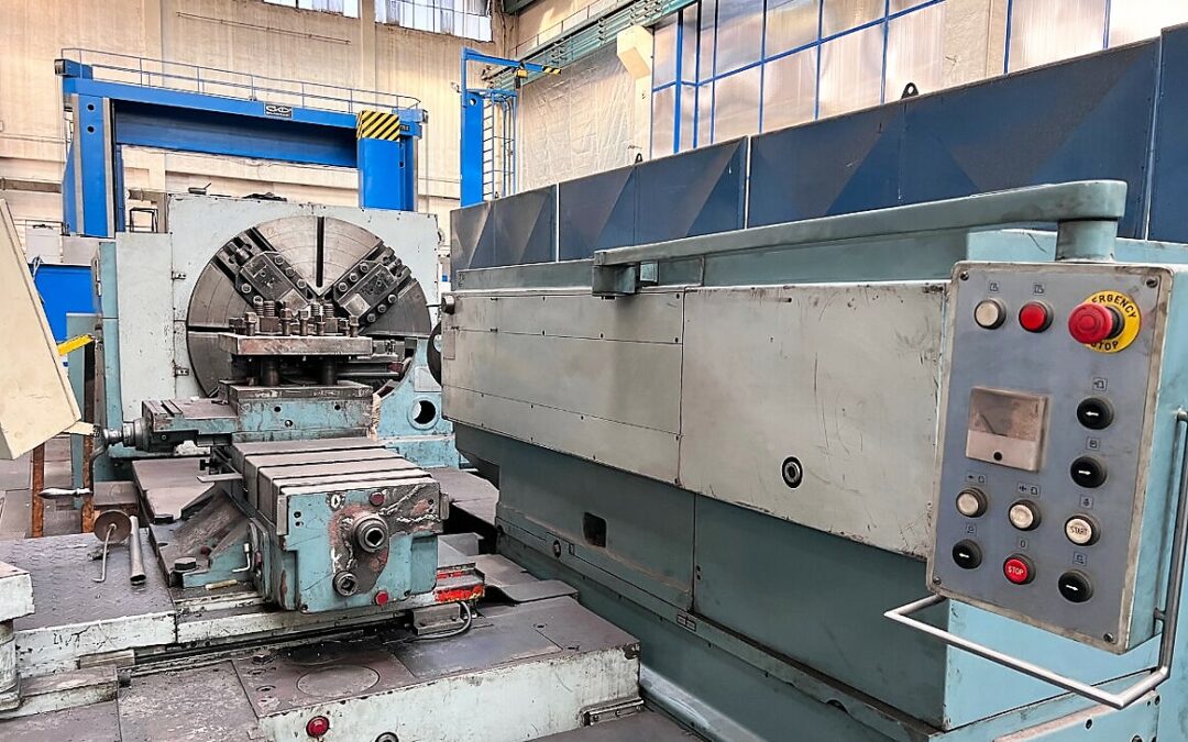 #05882 Horizontal Lathe SKODA SUT160/6000 CNC – GR 2019 – Siemens Sinumerik