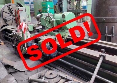 #05773 Horizontal Lathe SKODA SRM100/4000 – sold to India