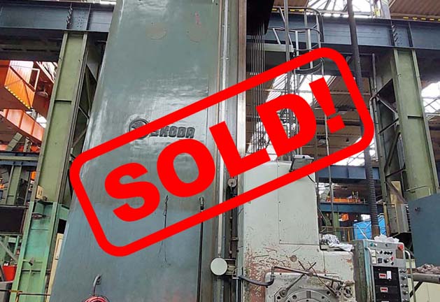 #057852 Horizontal boring machine SKODA W200HC – y:4200, x:5000 mm , incl. rotary table E20 and milling  – video available ▶️ – sold to India