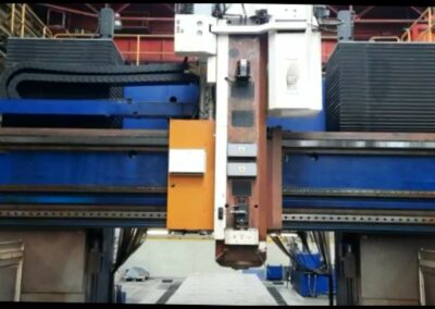 #05936 Portal milling machine TOS FRP 300 CNC – Siemens Sinumerik 840D – 3 heads incl. 5 axis head – video available ▶️