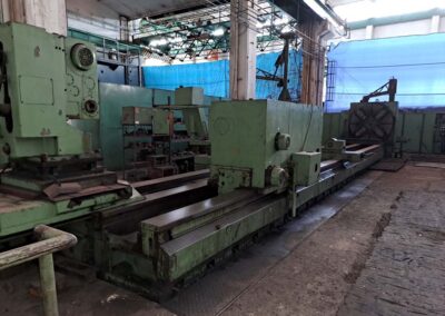 #05988 Horizontal Lathe SKODA SUT160/10000 heavy duty