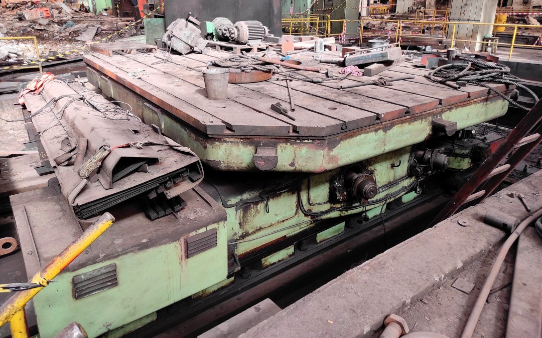 #06320 Rotary table SKODA S100 – load capacity 100 tons