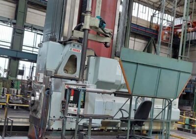 #06000 Horizontal boring machine SKODA W200G CNC – y:4150, x:8000 mm , incl. rotary table E20 and milling head  – video available ▶️