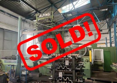 #060243 ALFING M3 CNC -Automatic Hardening Centre for truck, bus, agriculture crankshafts – control SIEMENS 2009 – video available ▶️ – sold to Germany