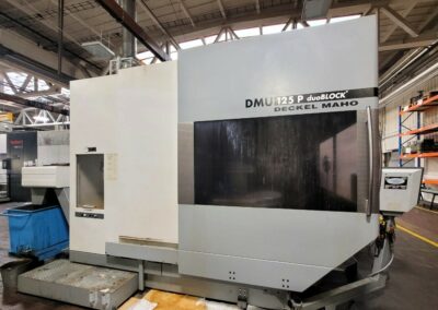 #06062 5 axis machining center MAHO DMG DMU 125 P duoBLOCK