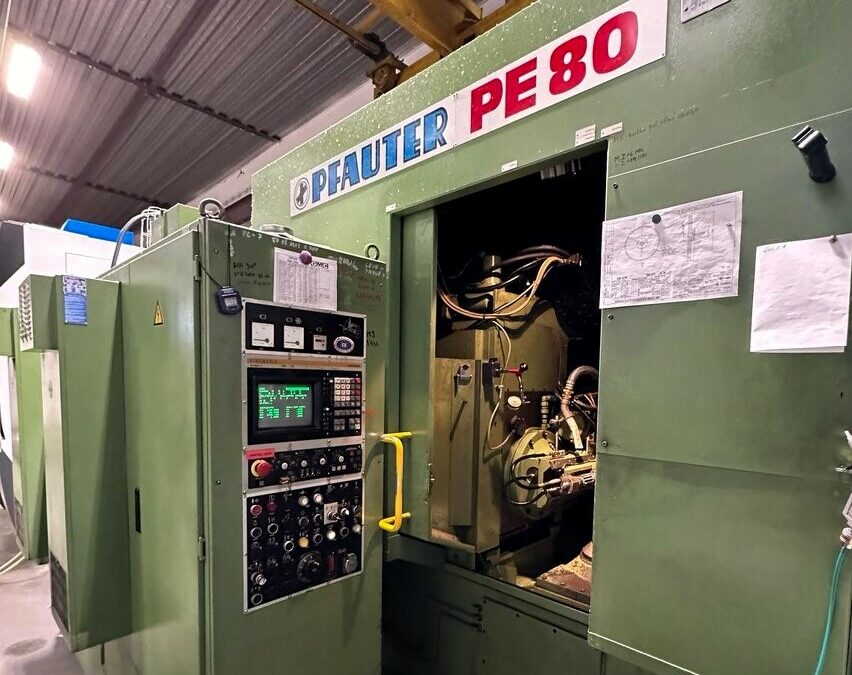 #06070 Gear Hobber PFAUTER PE 80 CNC Sinumerik