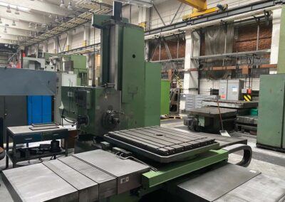 #06077 Horizontal Boring Machine TOS WHN 10 CNC Heidenhain