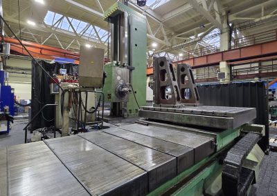 #06349 Horizontal Boring Machine TOS WHN 13.4 CNC Heidenhain TNC530, general repair 2007 