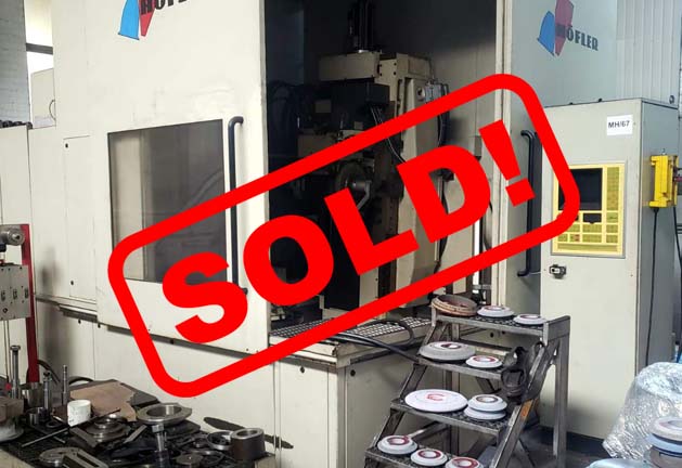#06139 HOFLER Gear grinding machine NOVA 1000 CNC – sold to Greece