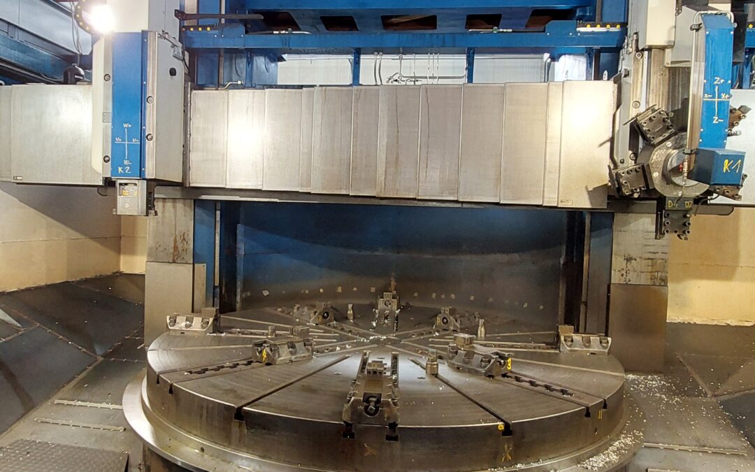 #06157 Vertical Lathe TITAN SC3200 – complete renovation in 2020 – CNC Siemens Sinumerik 840P SL – 2020