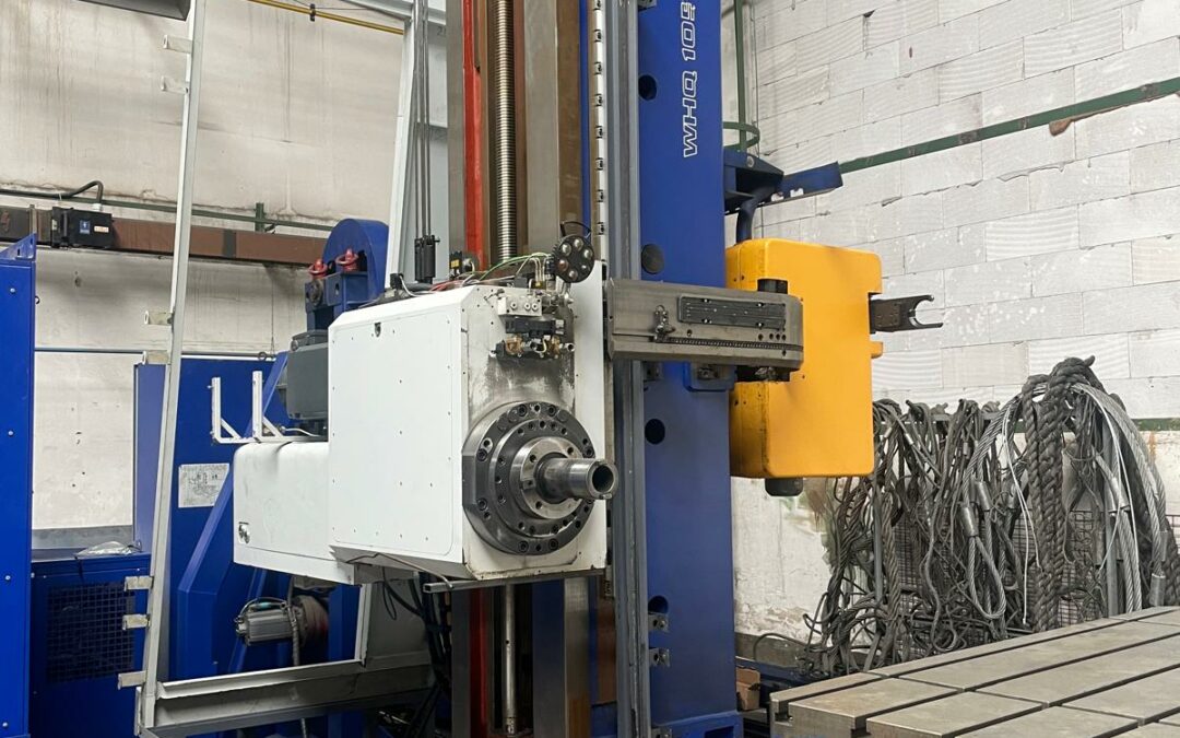 #06182 Horizontal Boring Machine WHQ 105 CNC Sinumerik 840D – year 2015