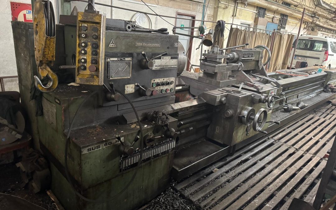 #06311 Lathe TOS SUS80H/6500