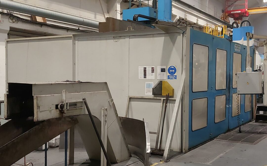 #06154 Vertical lathe SKJ25/50 CKD Blansko GR 2009 CNC SINUMERIK 840D