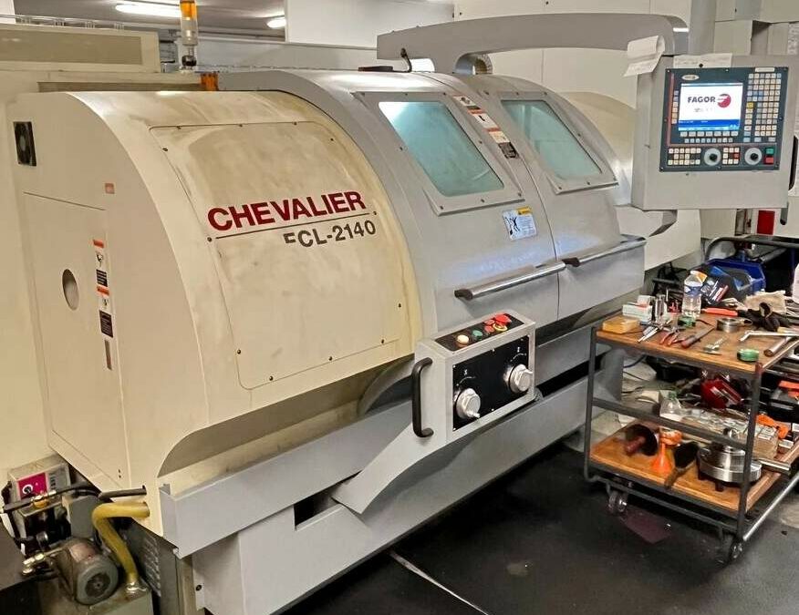 #06233 CNC lathe Fagor Chevalier FLC – 2140 – seminew – machine from university 