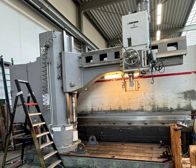 #06238 Radial drill WEILER VO100, year 2000, little used