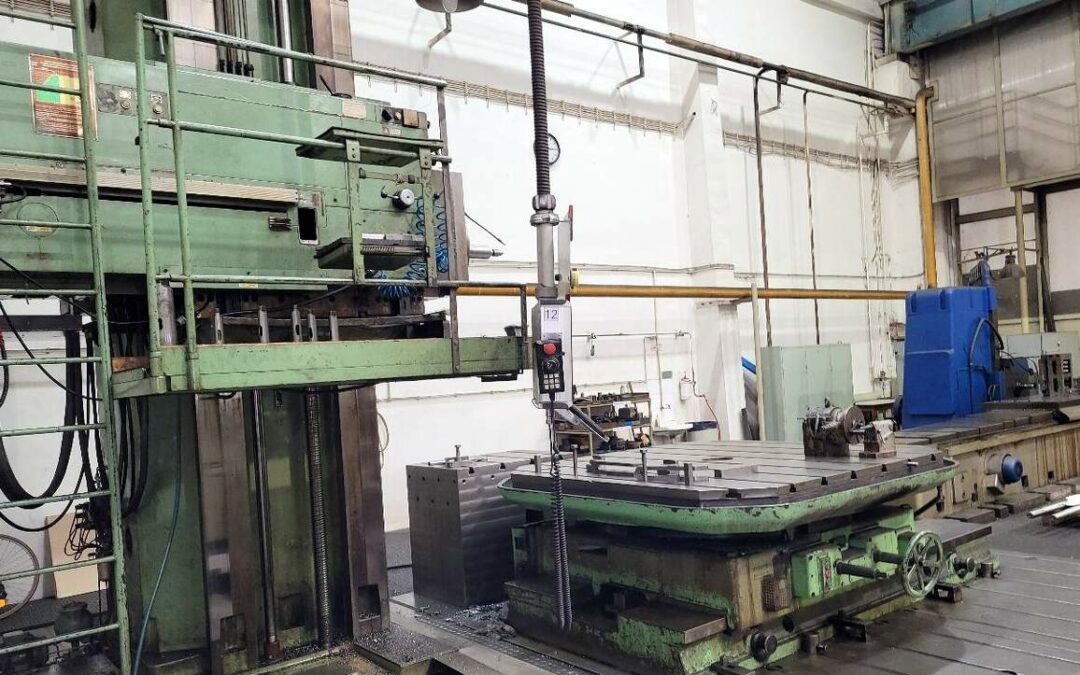 #06241 Horizontal boring machine TOS WD130A incl. rotary table E20