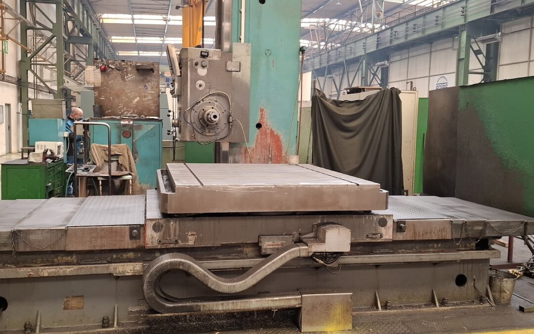 #06242 Horizontal Boring Machine TOS WHN 13.4B CNC Mefi