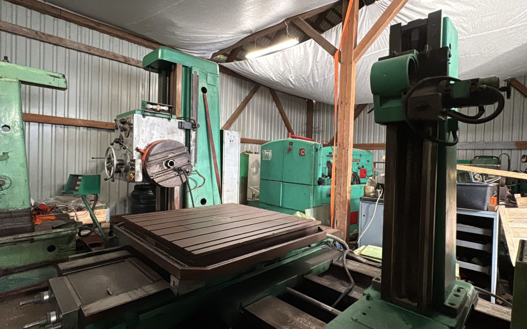 #06246 Horizontal Boring Machine TOS VARNSDORF W100A-ISO50 – video available ▶️