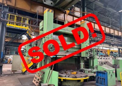 #06267 vertical lathe CKD TOS SK25 – sold to Peru