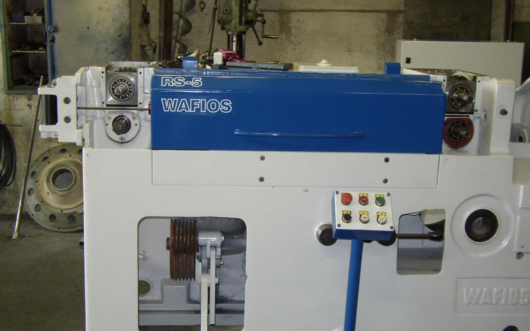 #06282 WAFIOS R5-Renovated wire straightening and cutting machine