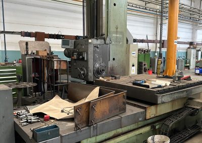 #06300 Horizontal Boring Machine TOS WHN 13.4 Siemens Simatic OP7 