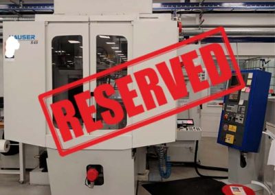 #06336 Jig Grinder HAUSER S45.400 CNC GE Fanuc 16m – 2003 – video available ▶️ – reserved for France