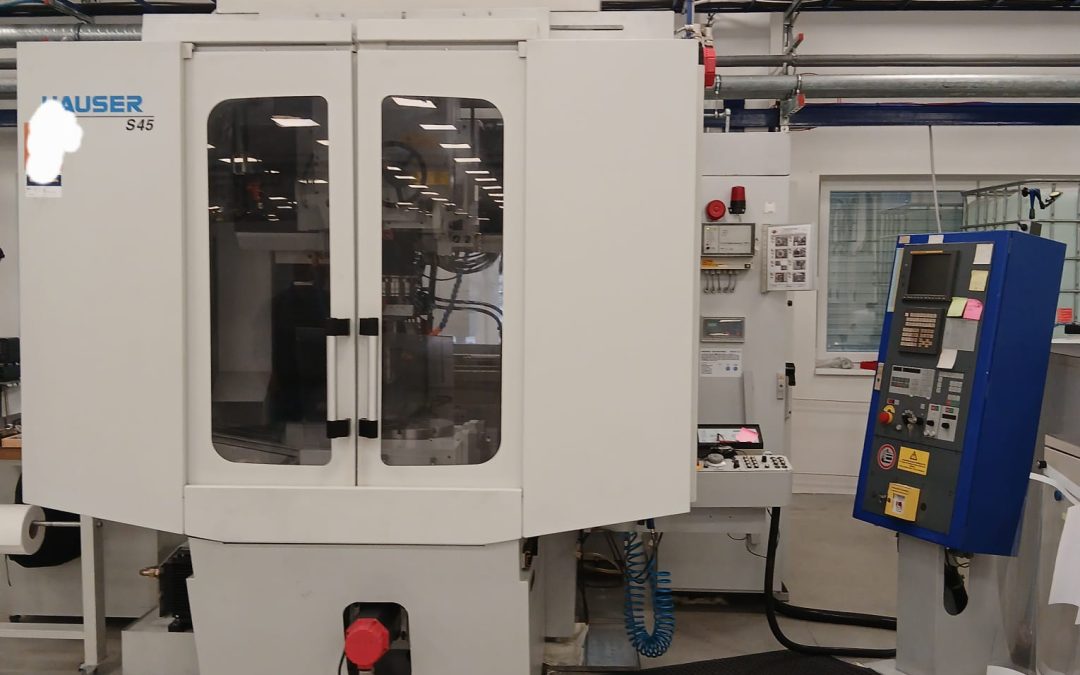 #06336 Jig Grinder HAUSER S45.400 CNC GE Fanuc 16m – 2003 – video available ▶️