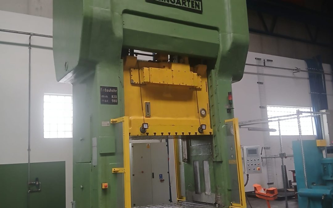 #6325.13 Mechanical press Weingarten OK400.21.45- modernization in 2023 – video ▶️