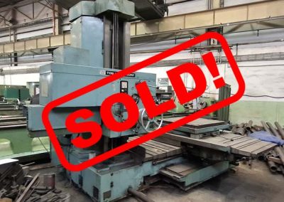 #06341 Horizontal Boring Machine TOS VARNSDORF W75 – sold to Ukraine