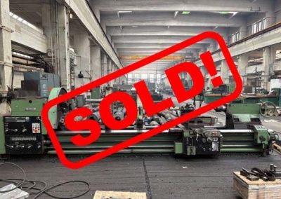#06379 Lathe TOS SU100/4000 – sold to India
