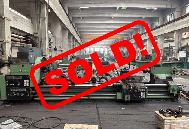 #06379 Lathe TOS SU100/4000 – sold to India