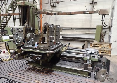 #06381 Horizontal Boring Machine TOS VARNSDORF W100A incl. milling head