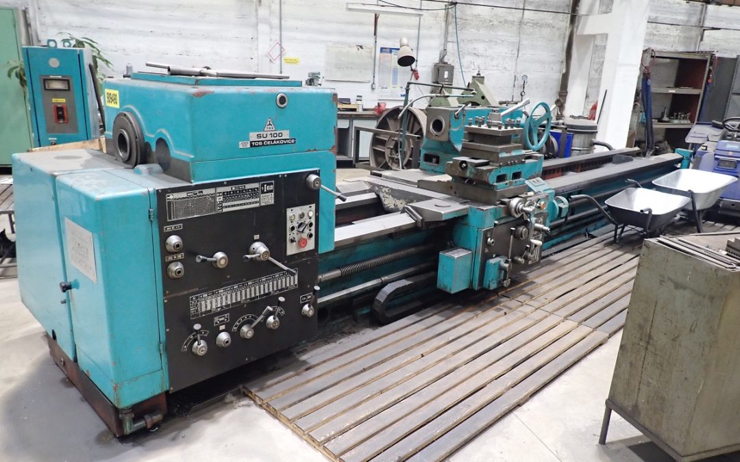 #06382 Lathe TOS SU100/5000