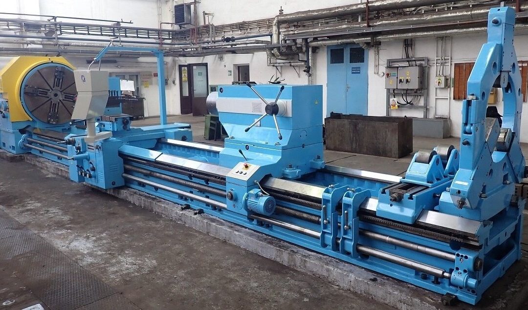 #06403 Heavy duty lathe SKODA SUA 125 Precis/7000 – conditions seminew – video available ▶️