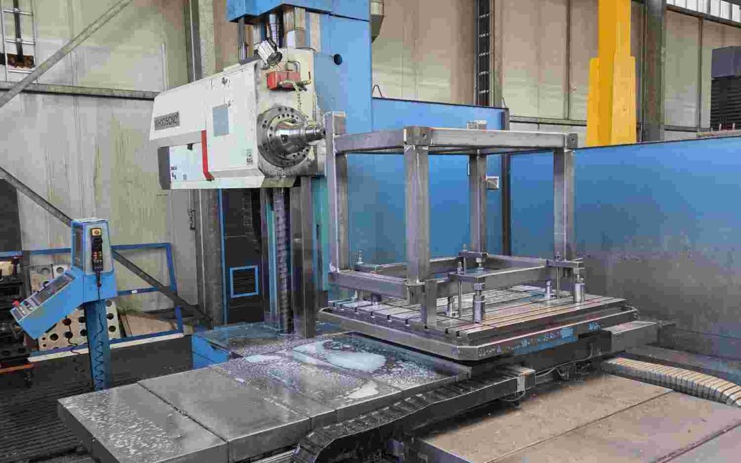 #06390 Horizontal boring machine TOS WH105CNC Heidenhain TNC426