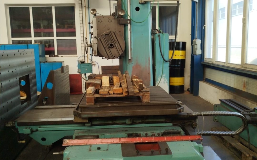 #06402 Horizontal Boring Machine TOS VARNSDORF W100A-ISO50